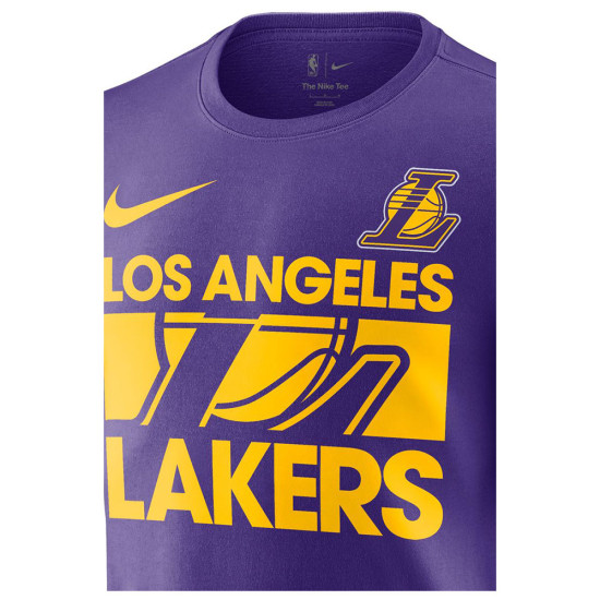 Nike Ανδρική κοντομάνικη μπλούζα Los Angeles Lakers NBA Courtside Tee Nike Ανδρική κοντομάνικη μπλούζα Los Angeles Lakers NBA Courtside Tee